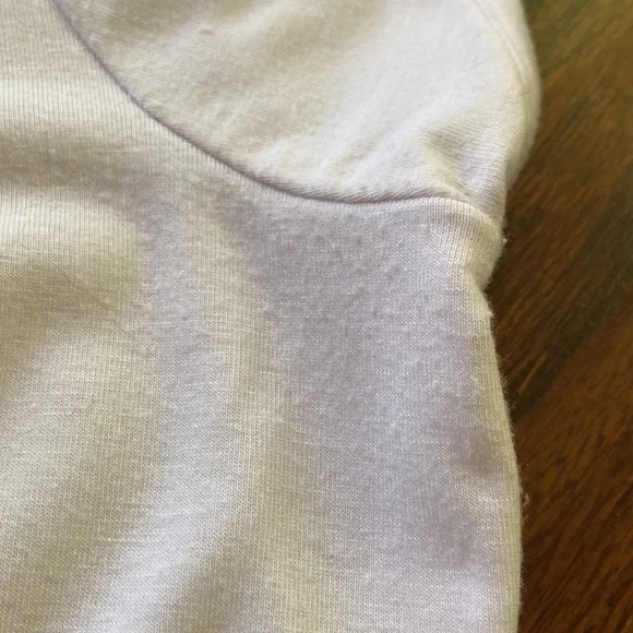 Beautiful drop waist sheer white dress in size L - Picture 6 of 12